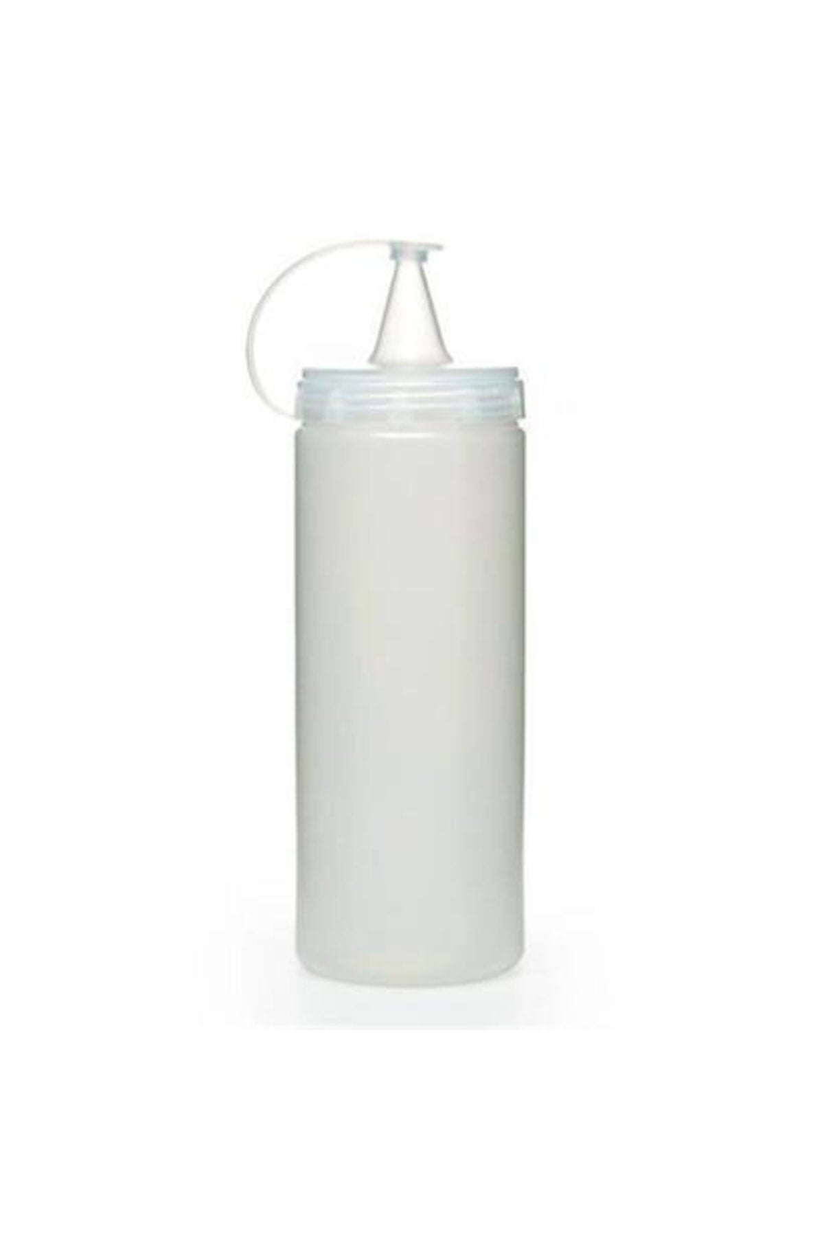 Şeffaf Kapaklı Sızdırmaz Yağlık Sosluk Şişesi Plastik Yağdanlık 400 Ml. Ap-9028