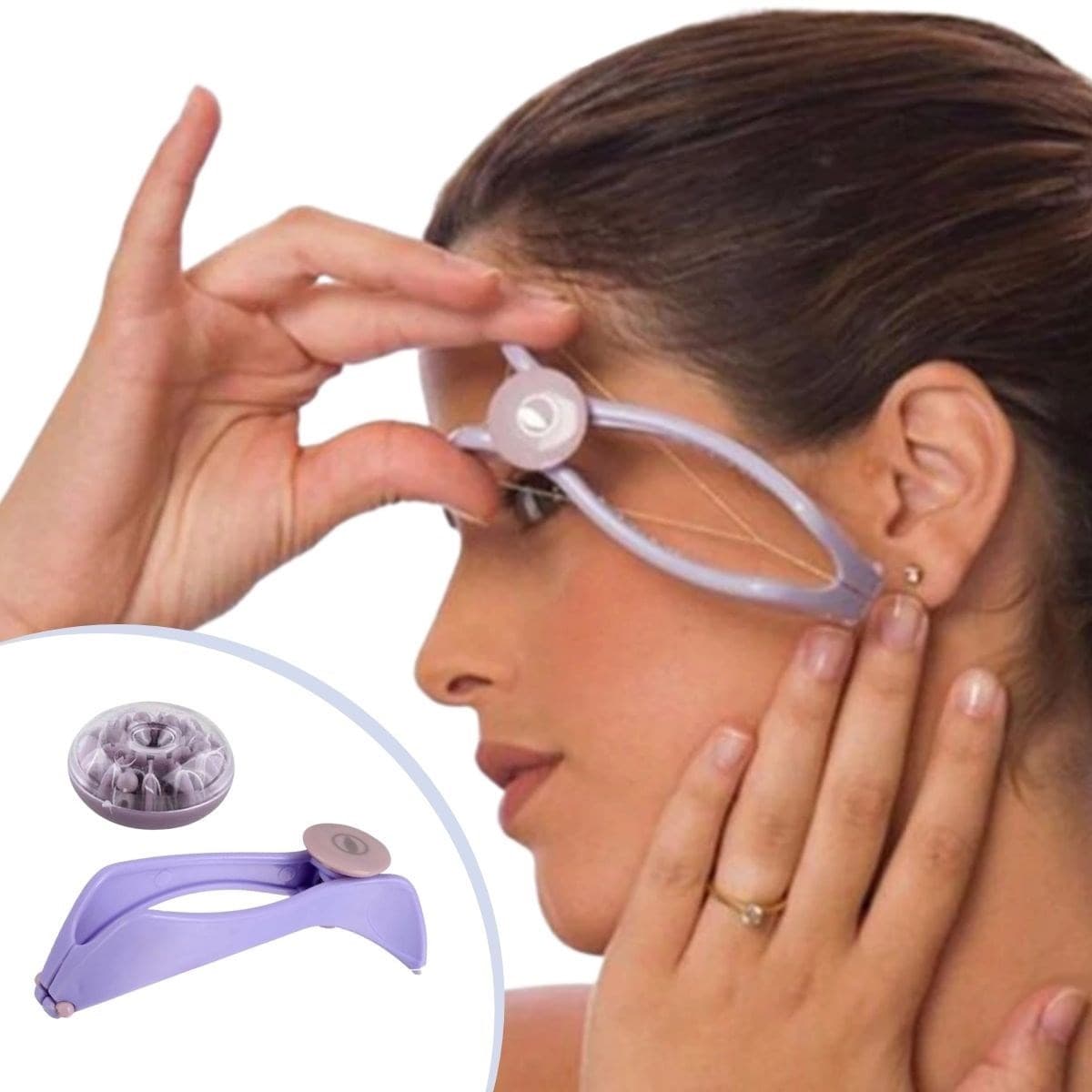 Roichil® Slique Pratik İple Kaş Bıyık Tüy Alma Epilasyon Aleti Makinesi — küçük görsel 1
