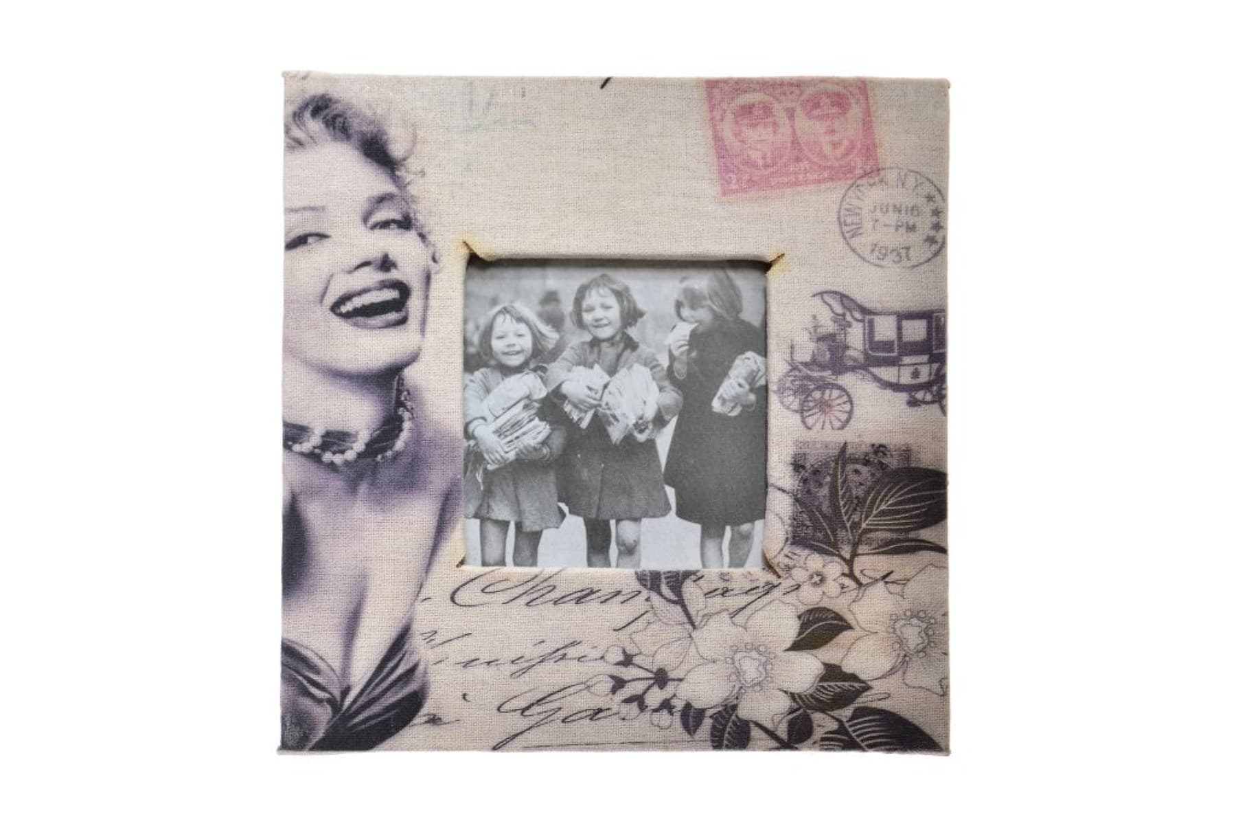 Roichil® Decotown Marilyn Monroe Tasarım Ahşap Resim Fotoğraf Çerçevesi
