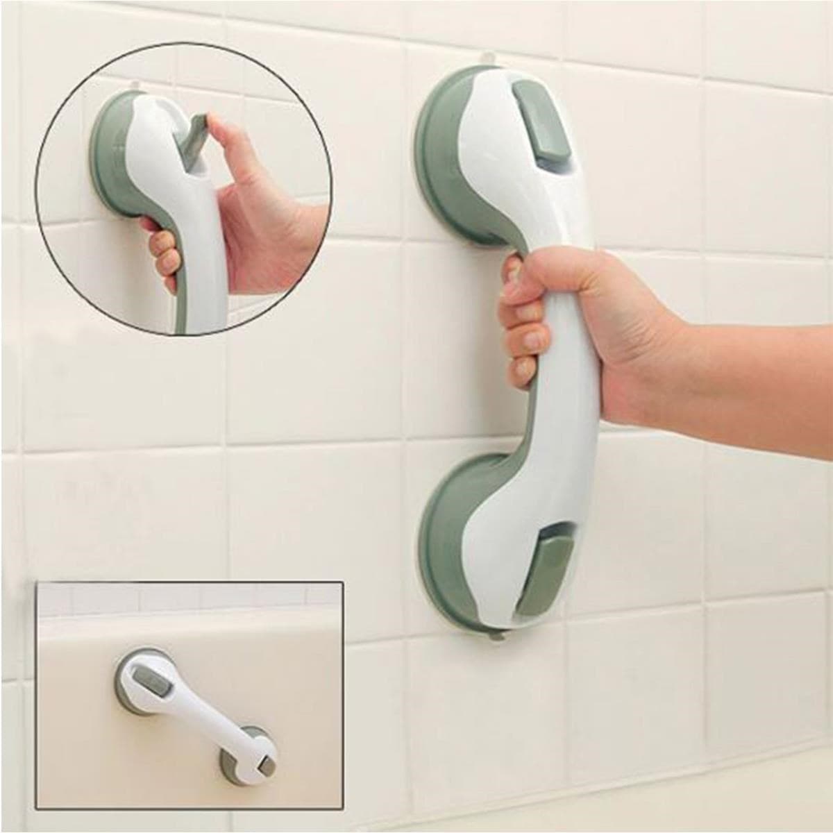 Roichil® Düşme Ve Kayma Önleyici Banyo Tuvalet Vantuzlu Kilitli Tutacak — küçük görsel 2