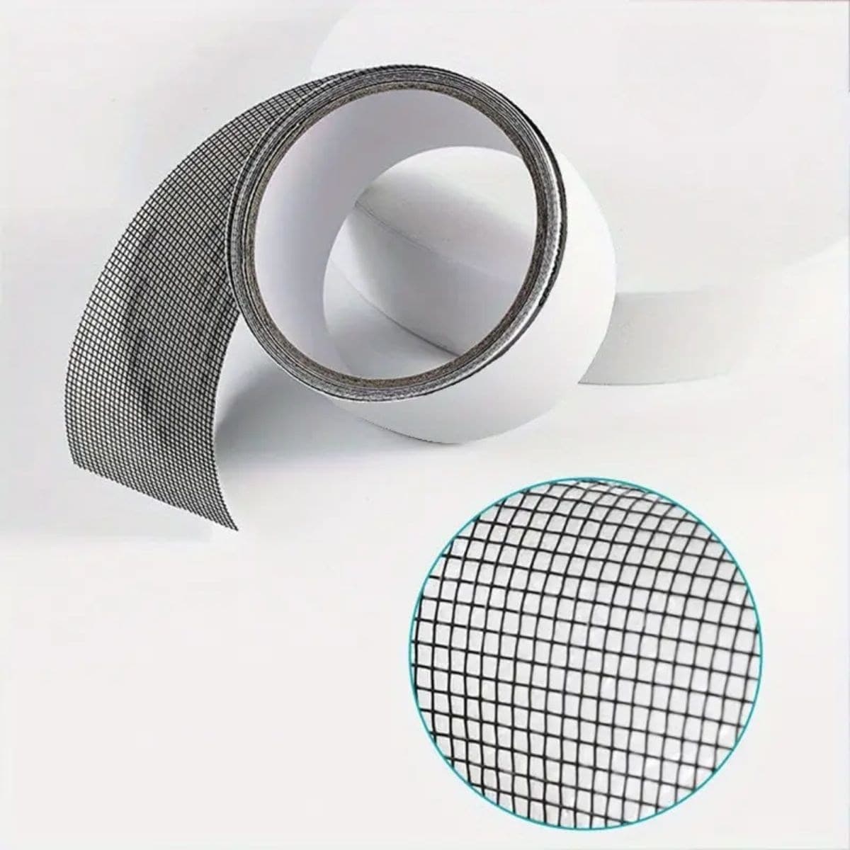 Roichil® Güçlü Yapışkanlı Pencere Sineklik Tamir Bandı, Sineklik Tamir, Böcek Önleyici Yama Bandı 2 mt x 5 cm