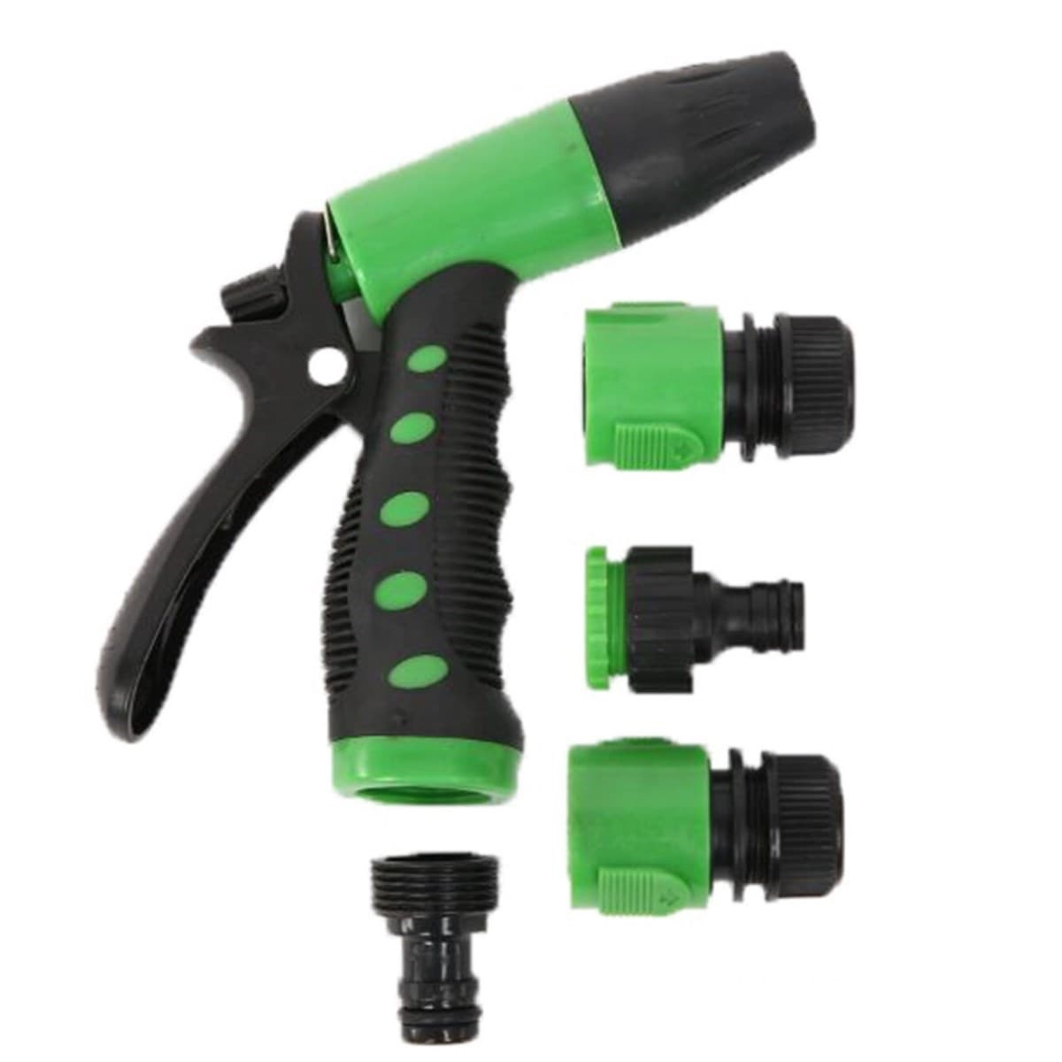 Roichil® 2 Fonksiyonlu 5li Bahçe Tarla Otomatik Sulama Tabancası Seti Hortum Bağlantısı Aparatı