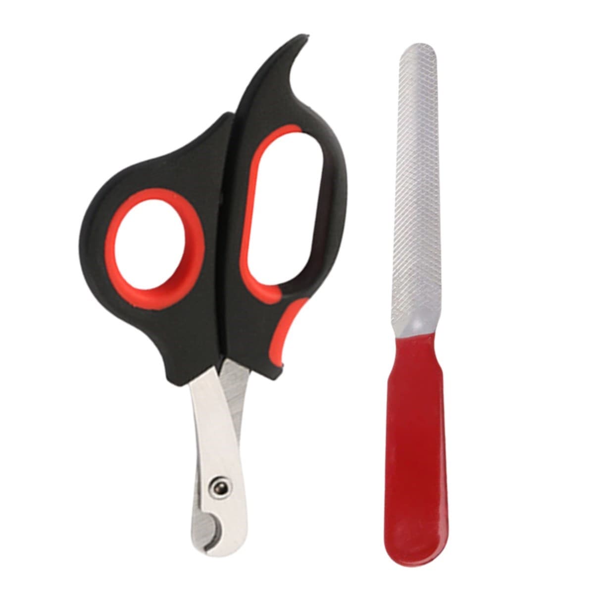 Roichil® Evcil Hayvan Tırnak Makası Ve Törpü Seti Manikür Pedikür Pati Bakım Aleti Kaymaz Sap — küçük görsel 1