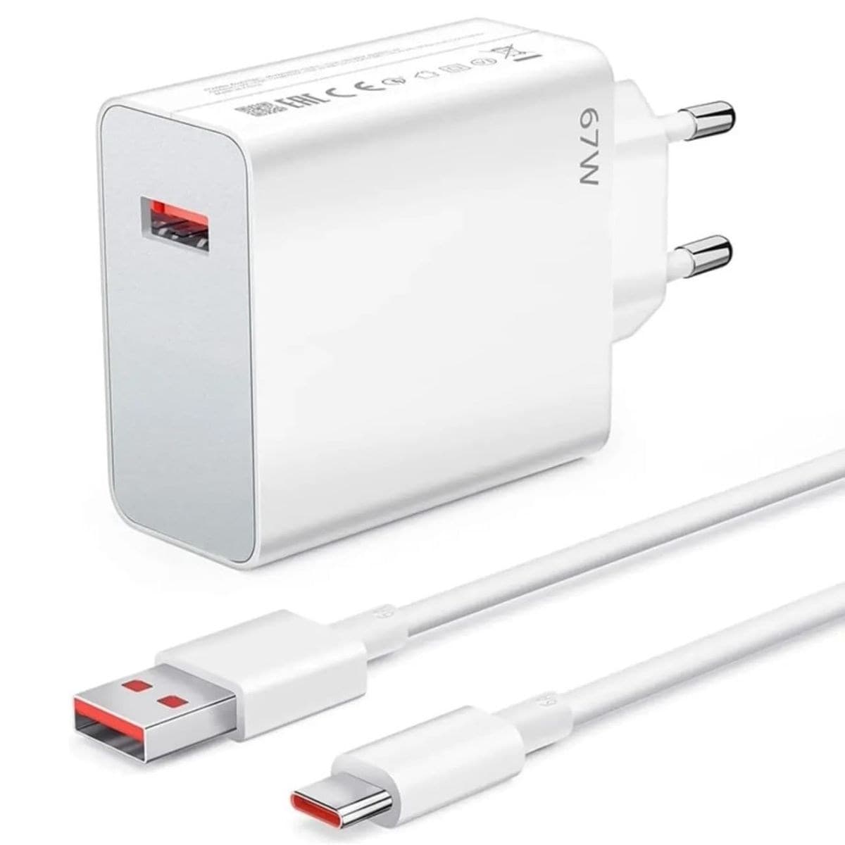 Roichil® 67W Hızlı Şarj Adaptörü USB to Type-C – PD Destekli, Akıllı Hızlı Şarj Başlığı, Güvenli Güç Adaptörü