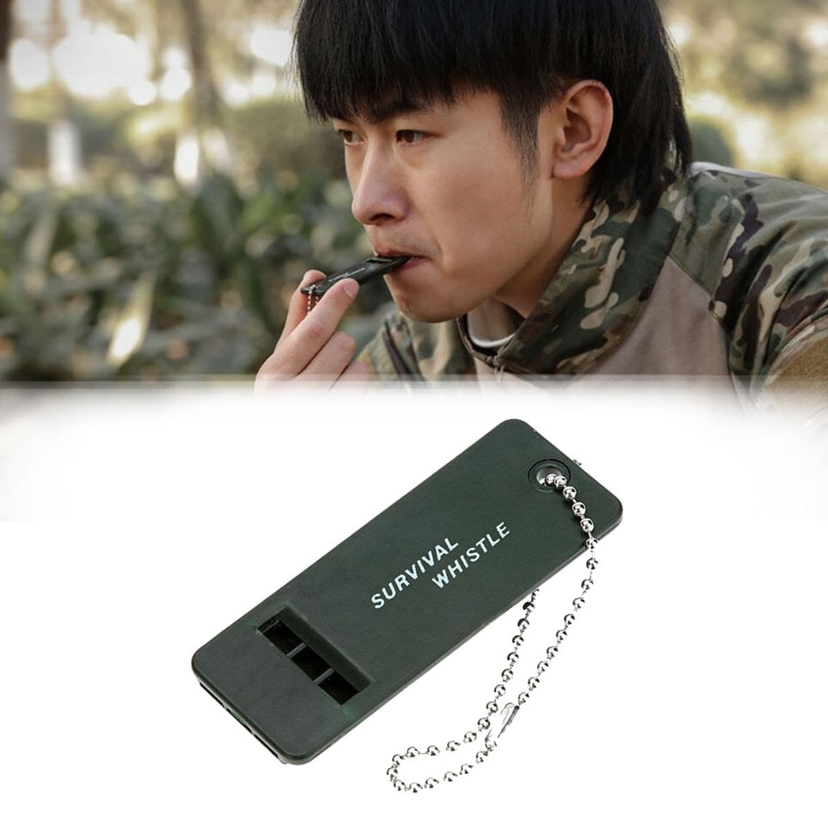 Roichil® Kamp Outdoor Yaşam Yüksek Sesli Acil Durum Survival Plastik Düdük