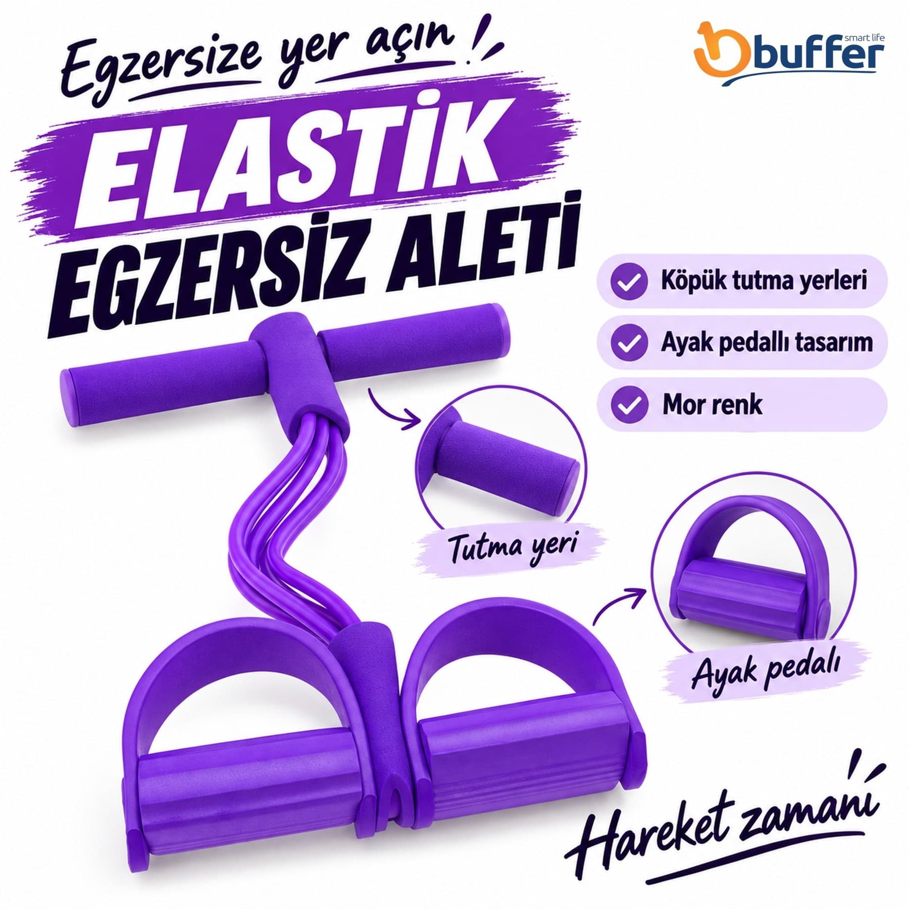Roichil® Jimlastik Aleti Elastik Yay Karın Kası Çalıştırıcı Trimmer