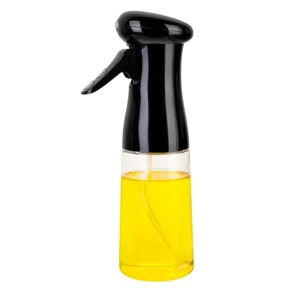 Roichil® Çok Amaçlı Cam Şişe Püskürtmeli Dağıtıcı Yağdanlık Limonluk Sirke Sosluk Spreyi Siyah
