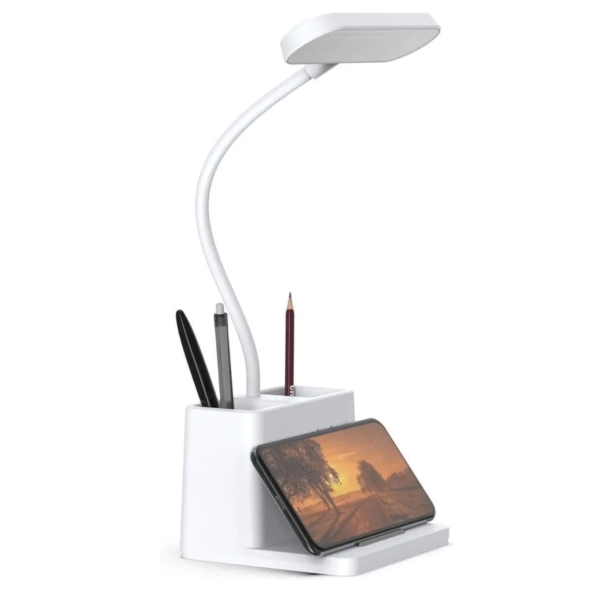 Roichil® Kalemlikli USBli Dokunmatik 3 Kademeli 360 Derece Özel Göz Korumalı led Lityum Masa Lambası