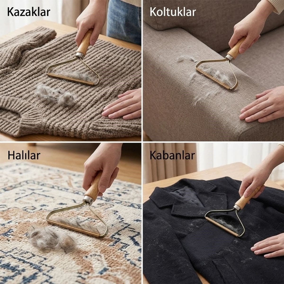 Roichil® Taşınabilir Kazak ve Dokuma Kumaş Tüy Alma ve Tiftik Temizleme Aparatı — küçük görsel 4