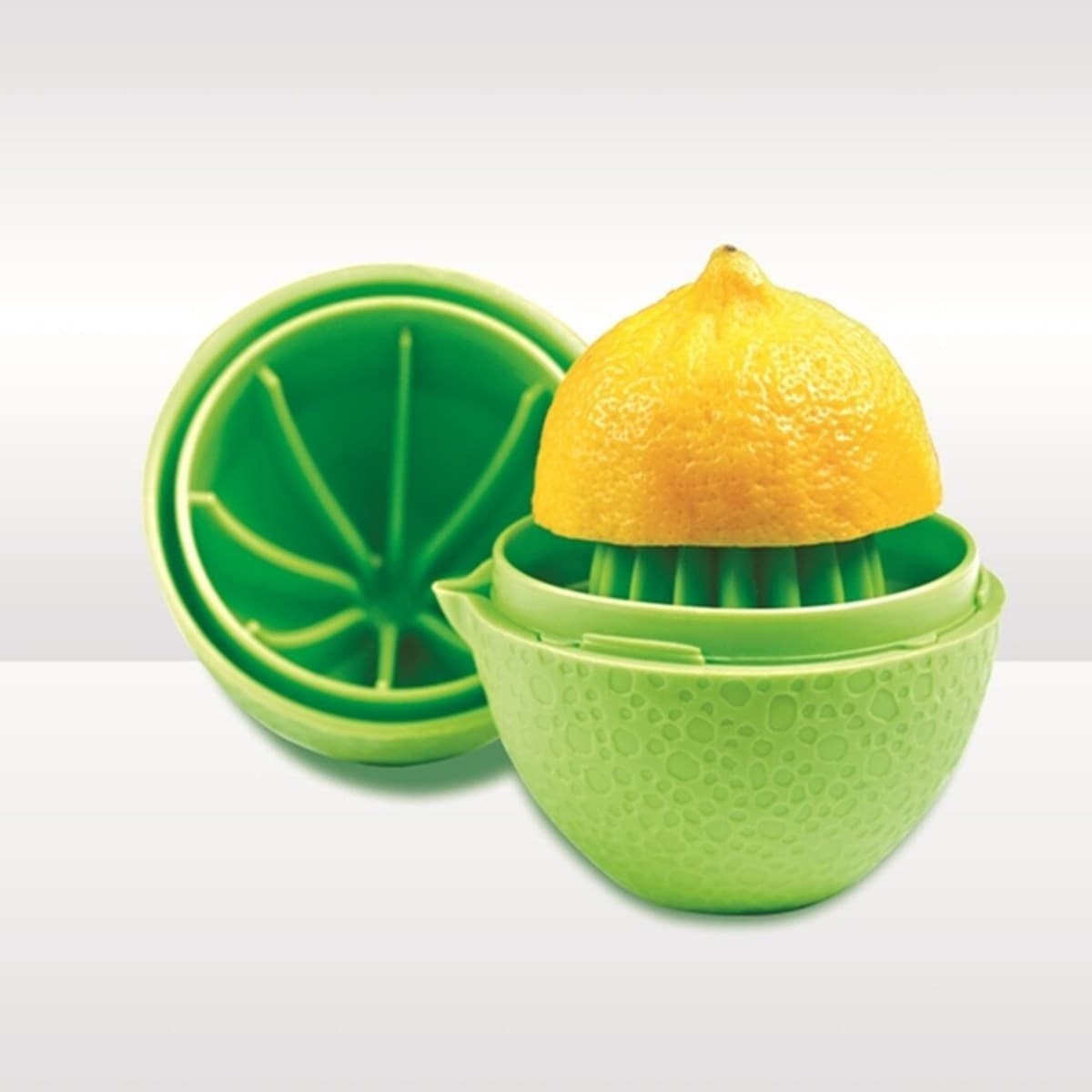 Roichil® Hazneli Kapaklı Hijyenik Pratik Kolay Limon Sıkacağı Aparatı