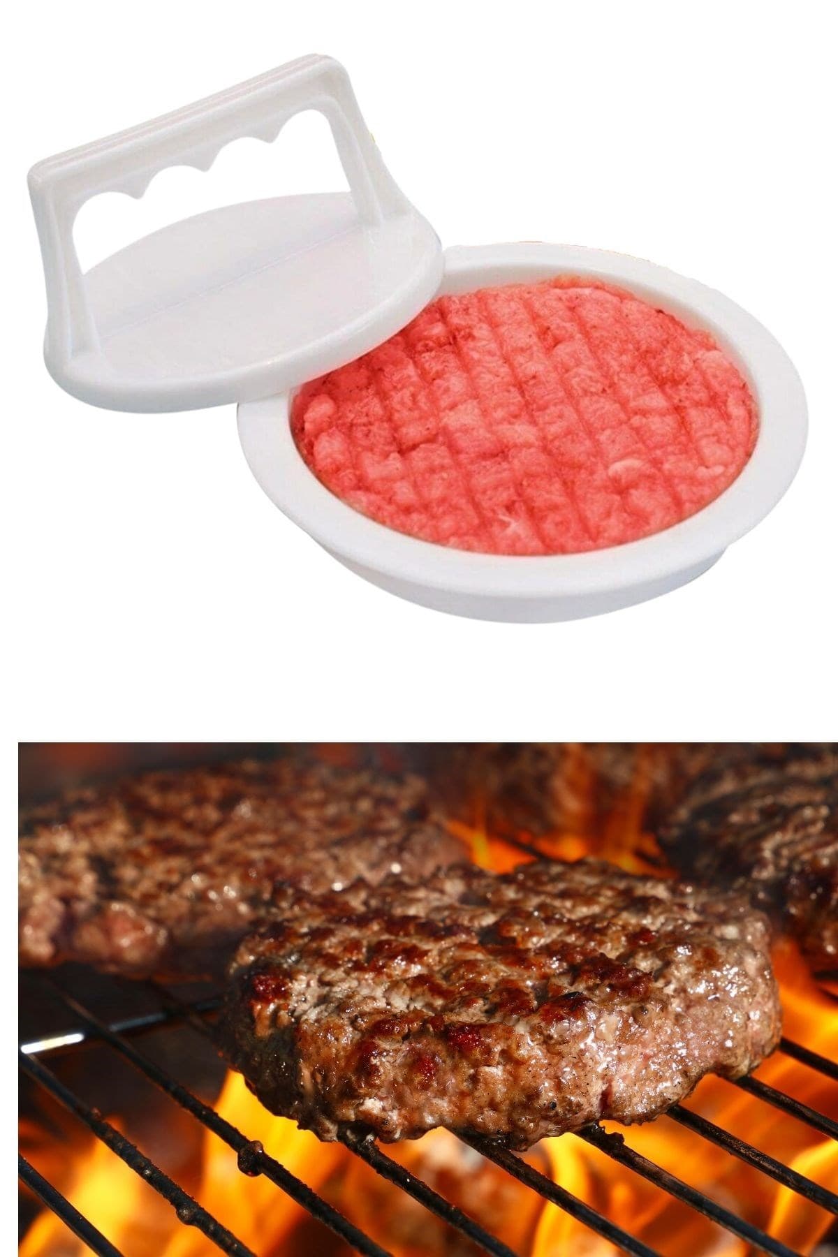 Roichil® Hamburger Ve Köfte Şekillendirici Köfte Kalıbı Pratik Burger Pres Aparatı — küçük görsel 6