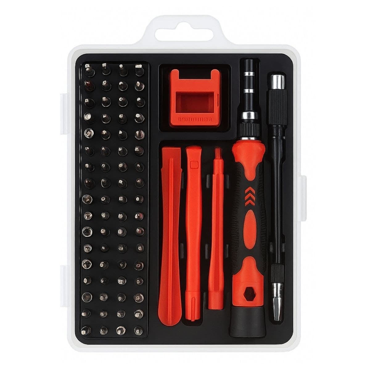 Roichil® Çok Fonksiyonlu Manyetik Uçlu 52'si 1 Arada 42 Uçlu Saatçi Tornavida Seti