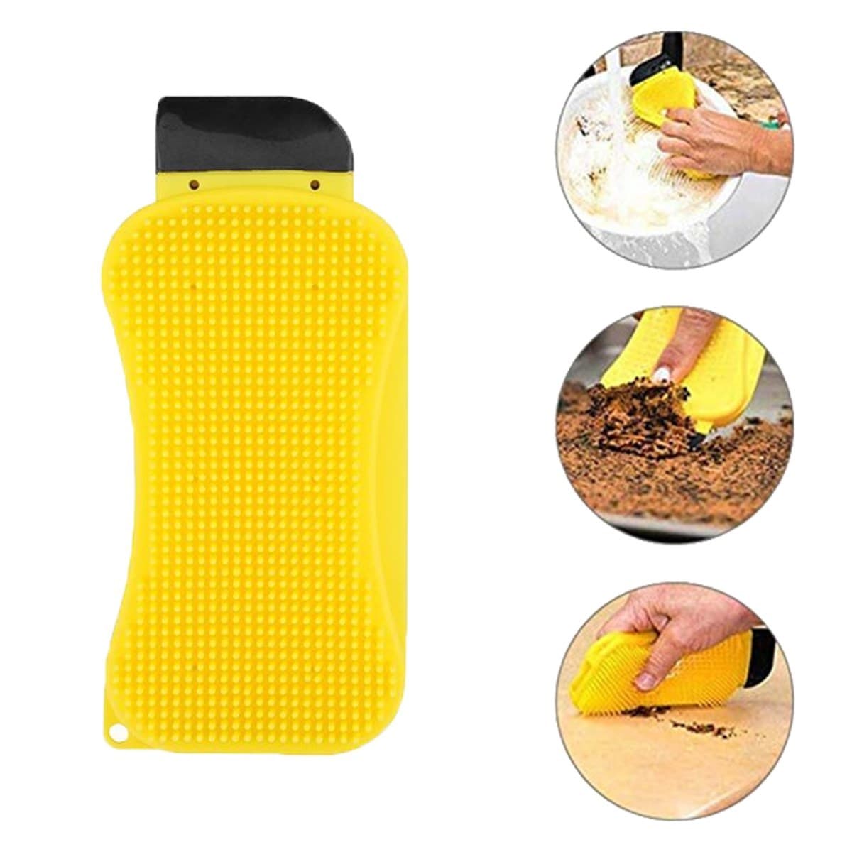 Roichil® Çok Fonksiyonlu Deterjan Hazneli Pratik Bulaşık Yıkama Fırçası