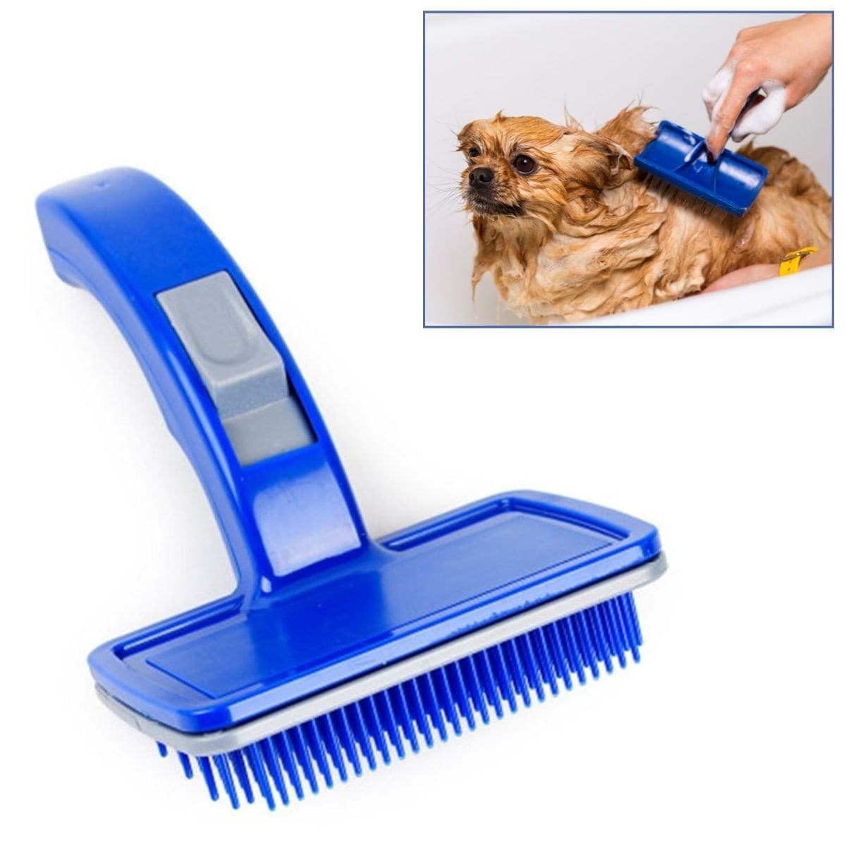 Roichil® Kendini Temizleyen Kedi Köpek Tüy Bakım Tarağı Tüy Alıcı Tarak
