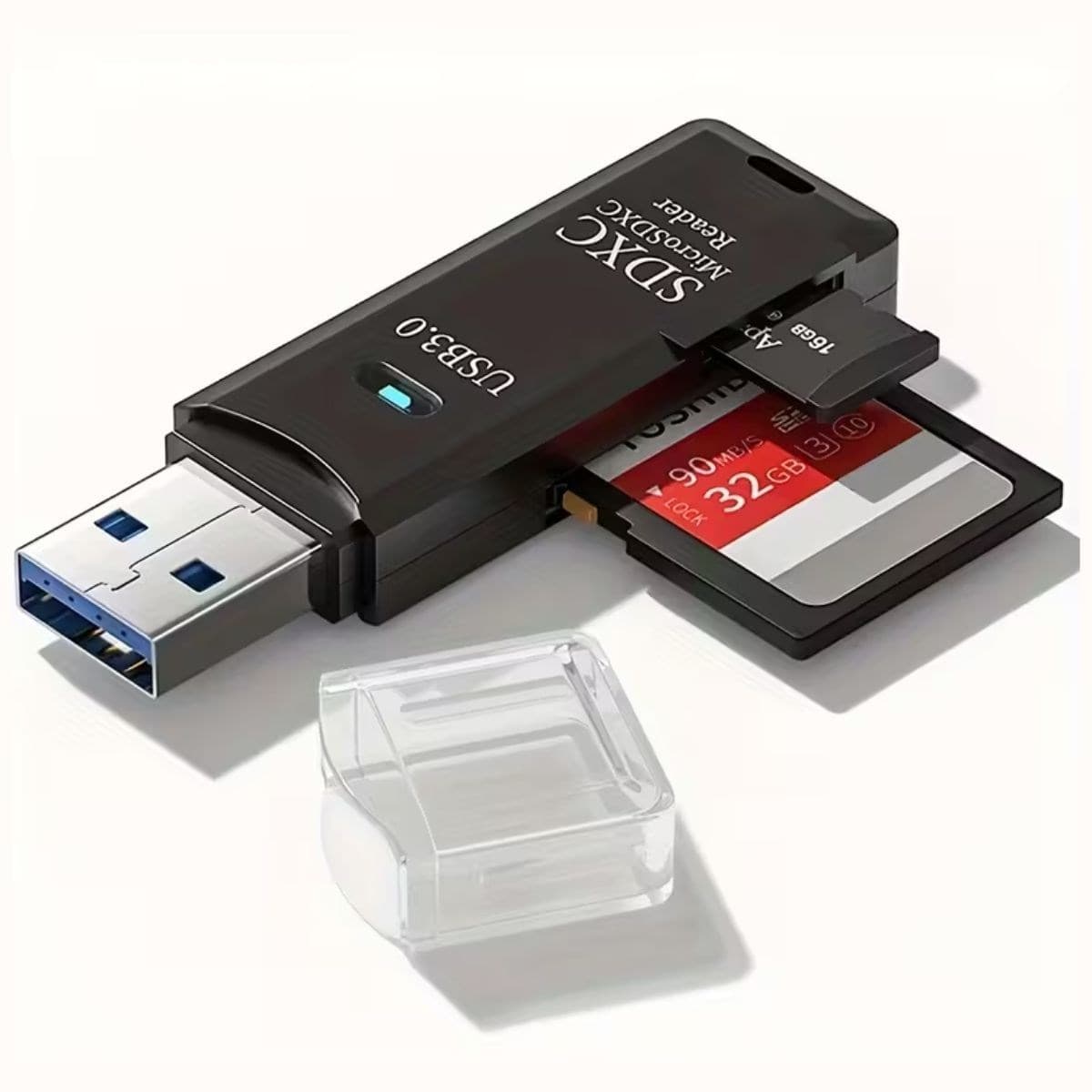 Roichil® 2in1 Usb 3.0 Micro Sd Hafıza Kartı - Tf Kart Okuyucu Hub Adaptör Veri Aktarıcı