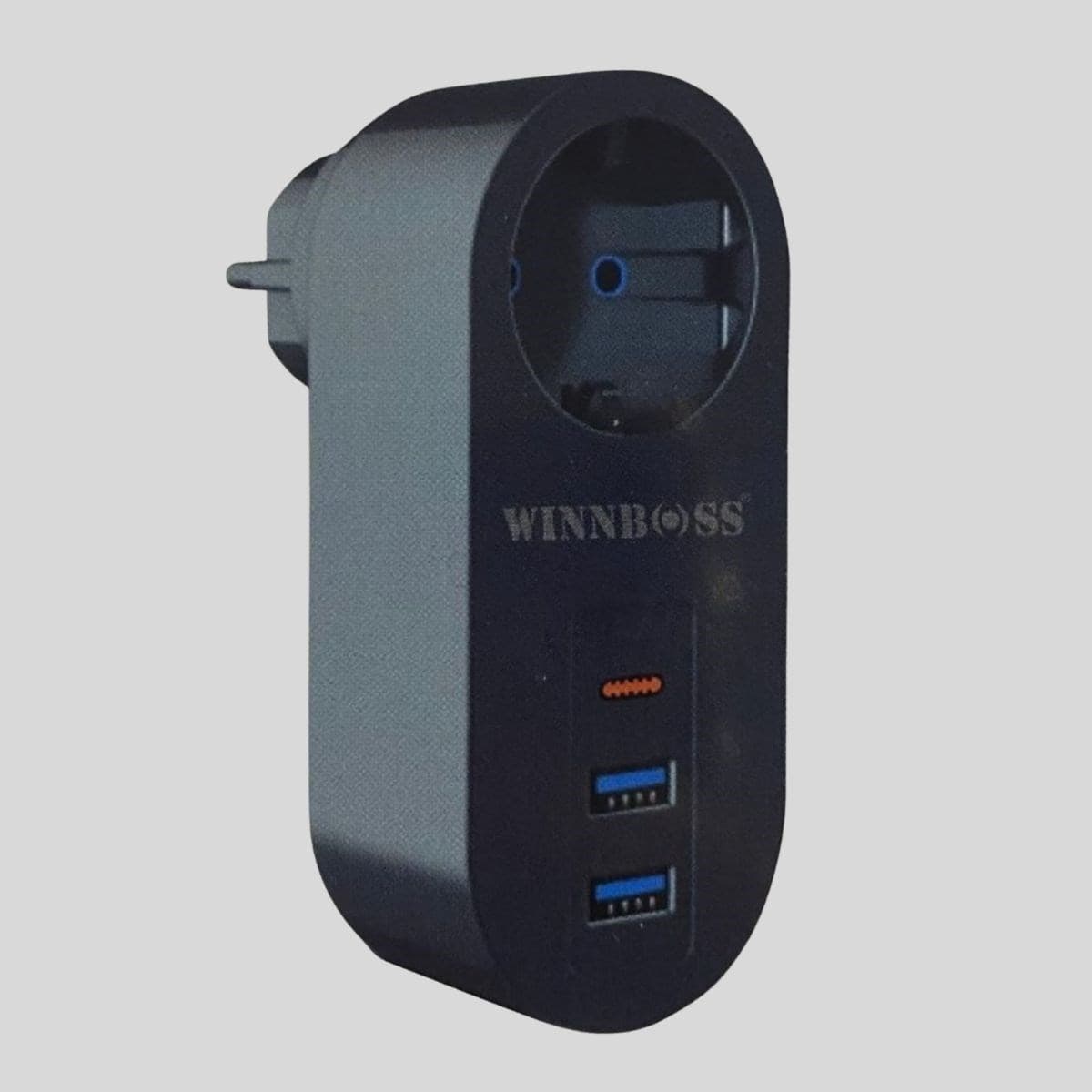 Roichil® 2 USB,1 TYPE-C Girişli 1'li Çocuk Korumalı,Isıya Karşı Dayanıklı 2500Watt Termal Akım Korumalı Priz