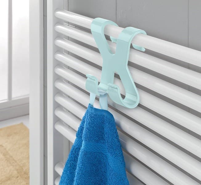 Roichil® Hang it Pratik Kolay Taşımabilir Havlupan 2 Kancalı Banyo Askısı