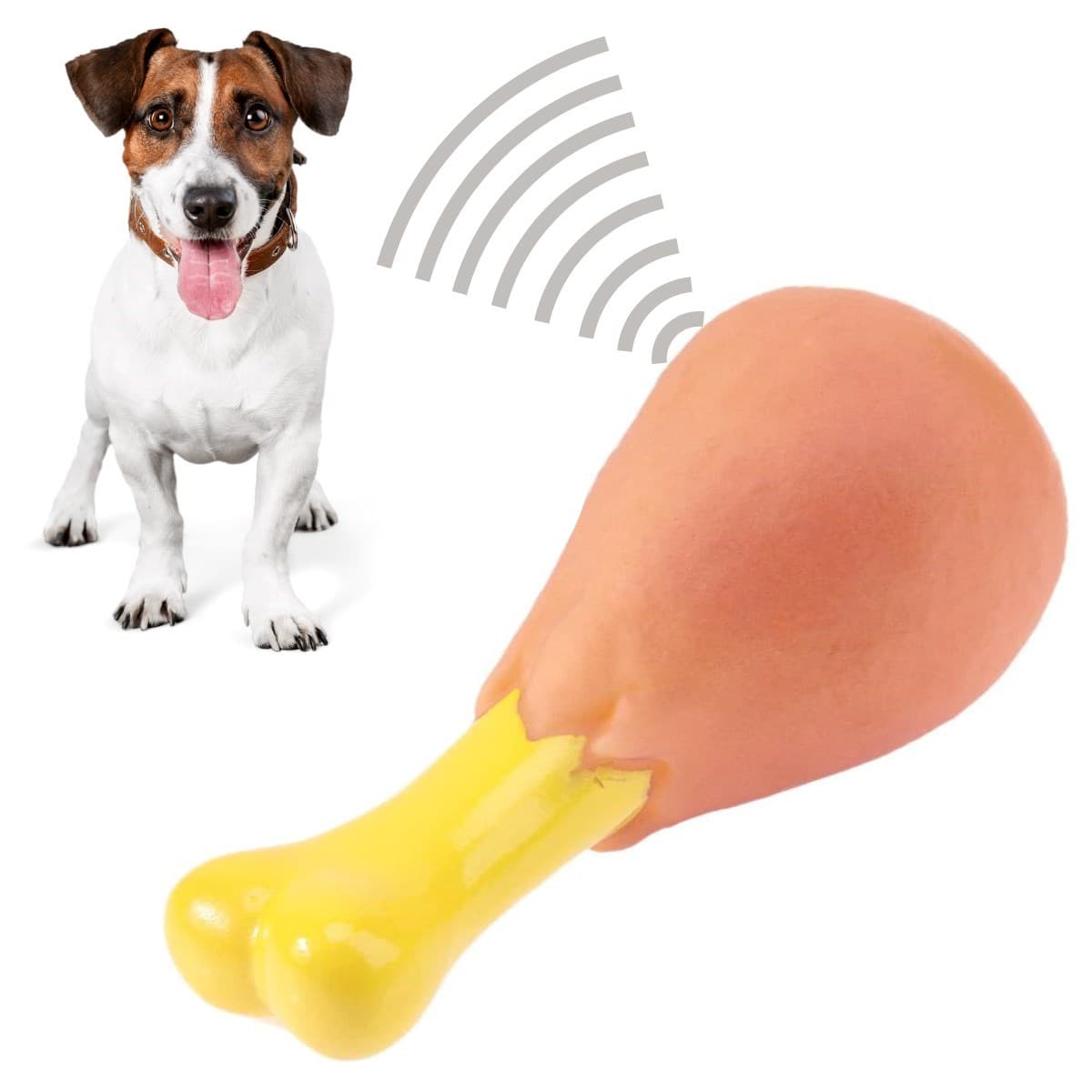 Roichil Köpekler İçin Oyuncak Tavuk Budu