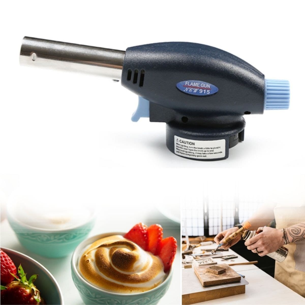 Roichil® 1300 Derece 503C Çakmak Gazı Uyumlu Pürmüz Kafası Kamp , Mereng Yapımı İçin Pürmüz Başlığı