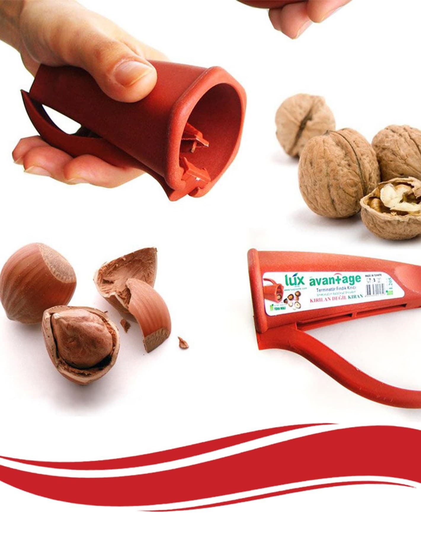 Roichil® Pratik Kolay Fındık Ceviz Badem Kıracağı Fındık Ceviz Kırma Aleti