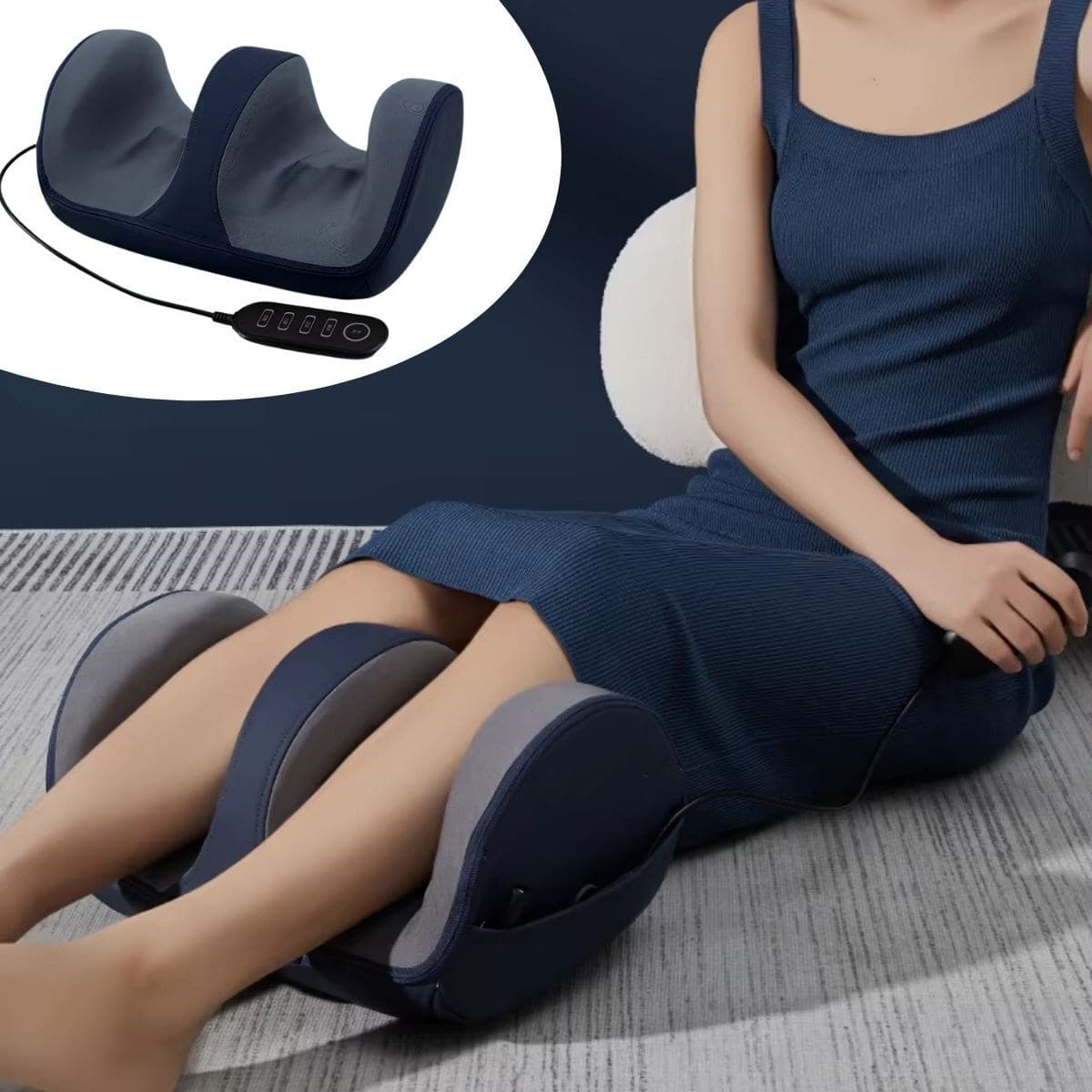 Roichil® Ayak,Baldır ve Bilekler İçin Rahatlatıcı Kumandalı Masaj Aleti