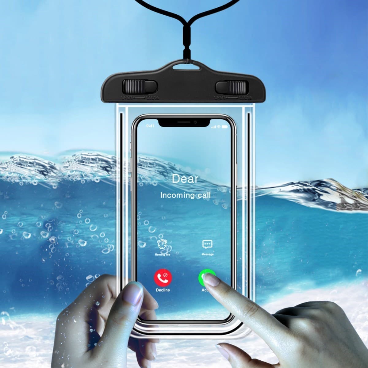 Roichil® Bisiklete Takılan Su ve Yağmur Gerirmez Telefon Kılıfı Universal