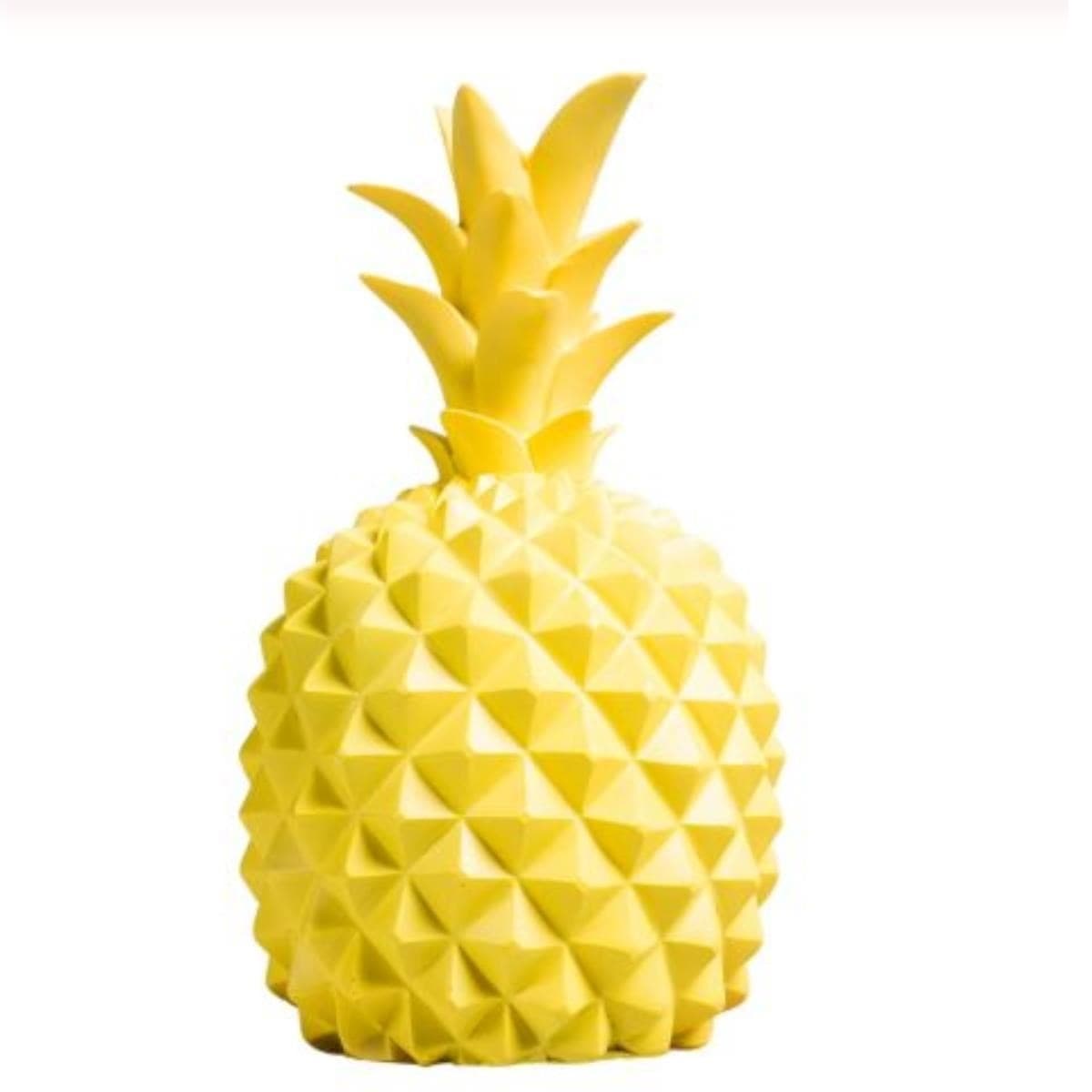 Roichil® Ananas Şeklinde Desenli Büyük Boy Pilli Masa ve Gece Lambası