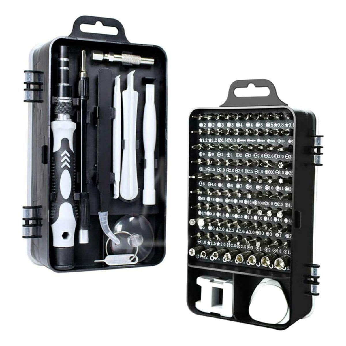 Roichil® Hassas Tornavida Seti Bilgisayar Pc Telefon Onarım Aracı Seti Manyetik 115 in 1 Tornavida Seti