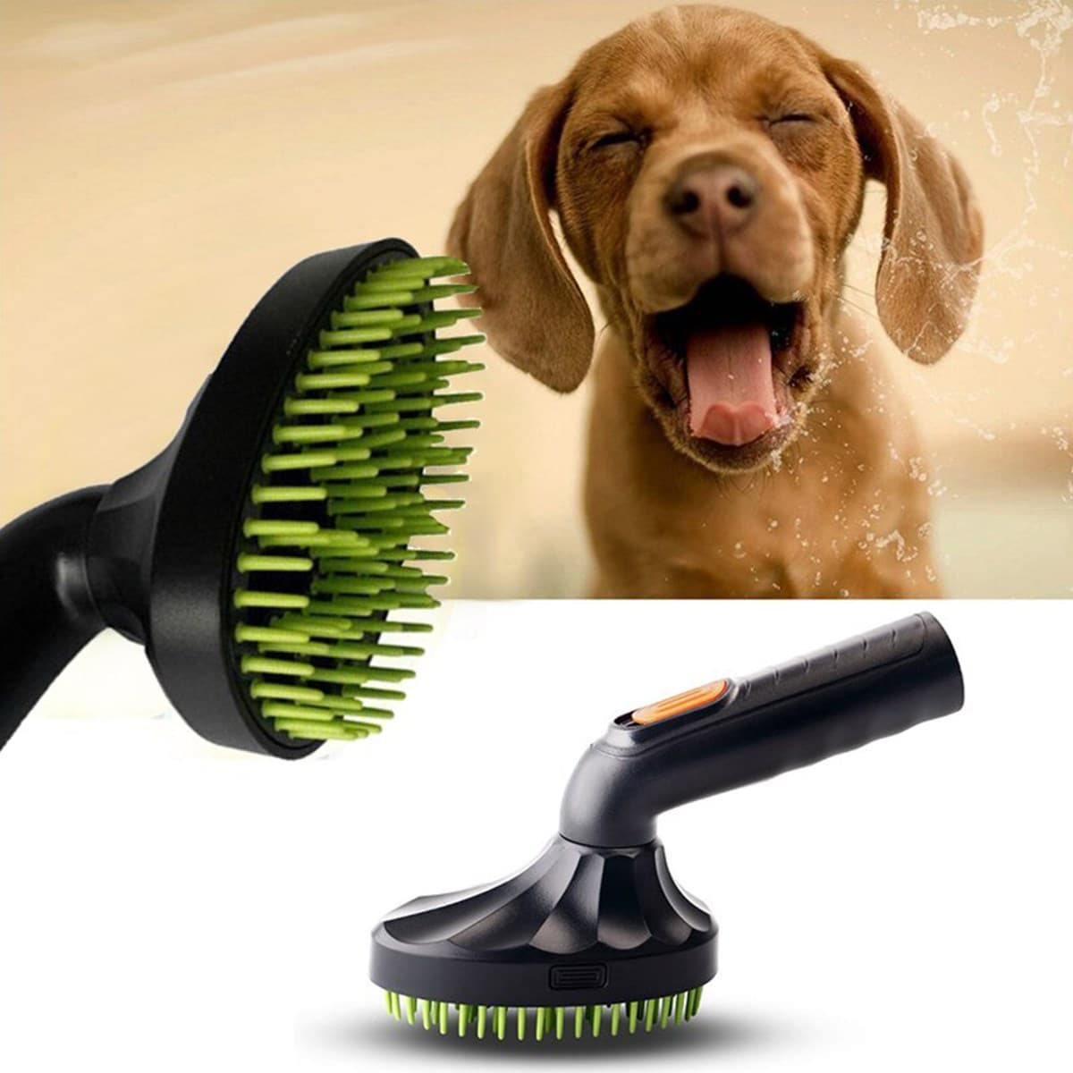 Roichil® Süpürgeye Takılabilir Ergonomik Kedi Köpek Tüy Tarama Fırçası