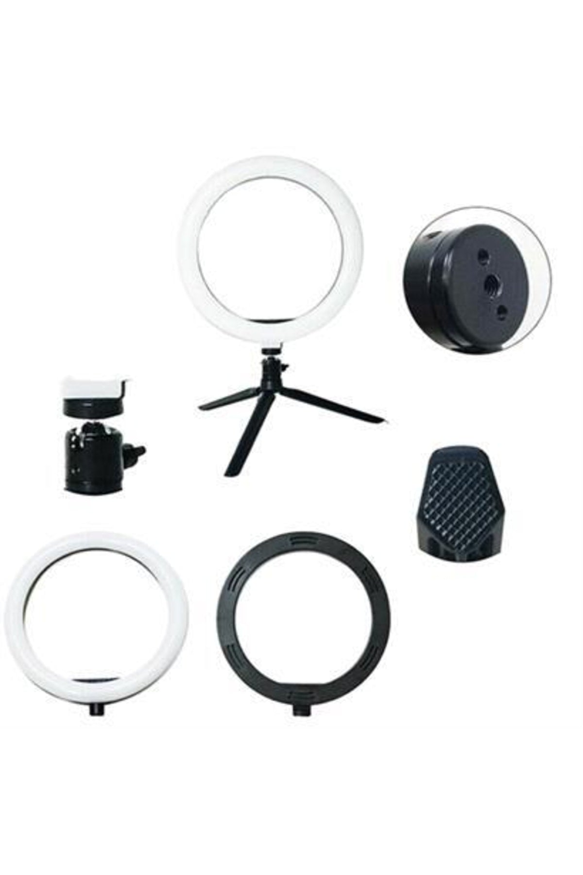 8inç 20cm Youtube Instagram Tiktok Selfie Stüdyo Video Fotoğraf Ring Light Tripod Led Halk