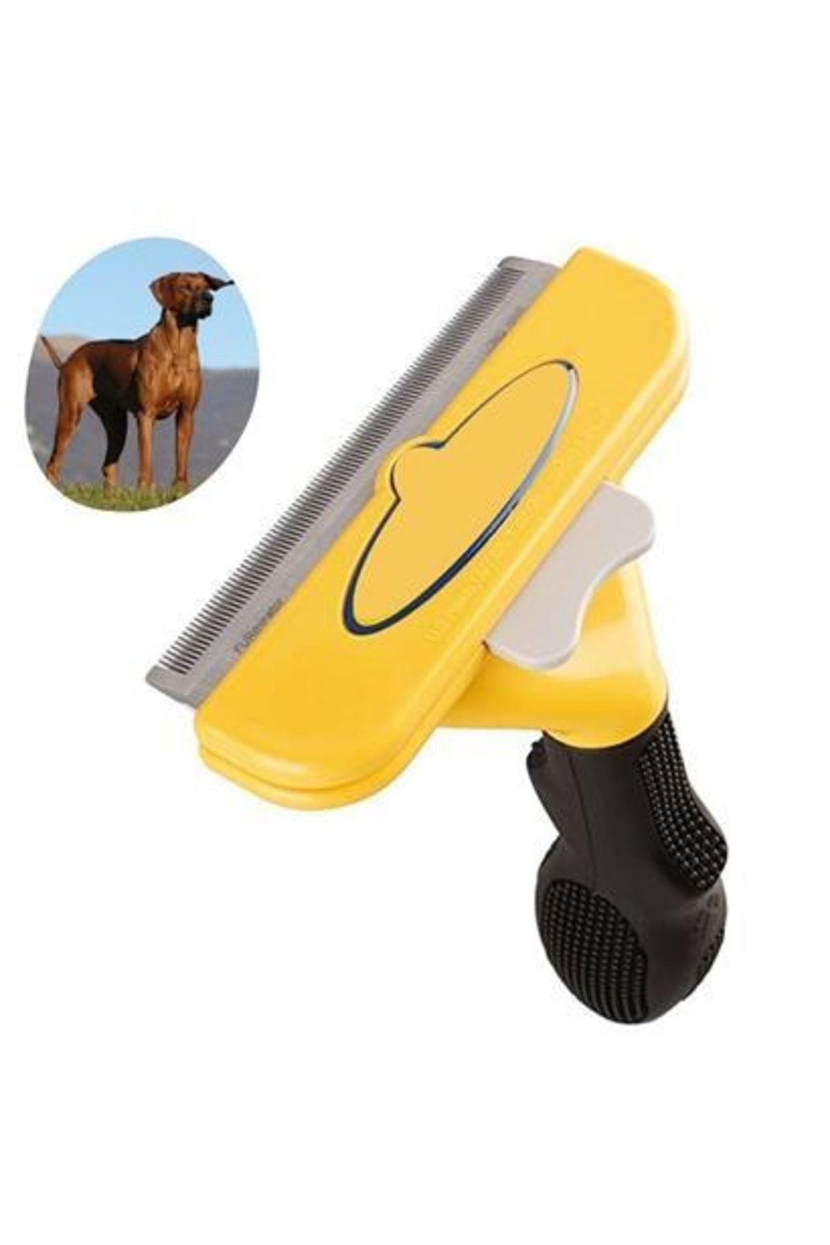 Kedi Ve Köpekler Için Kısa Tüylü Köpek Tarağı Tüy Toplayıcı Tarak Large