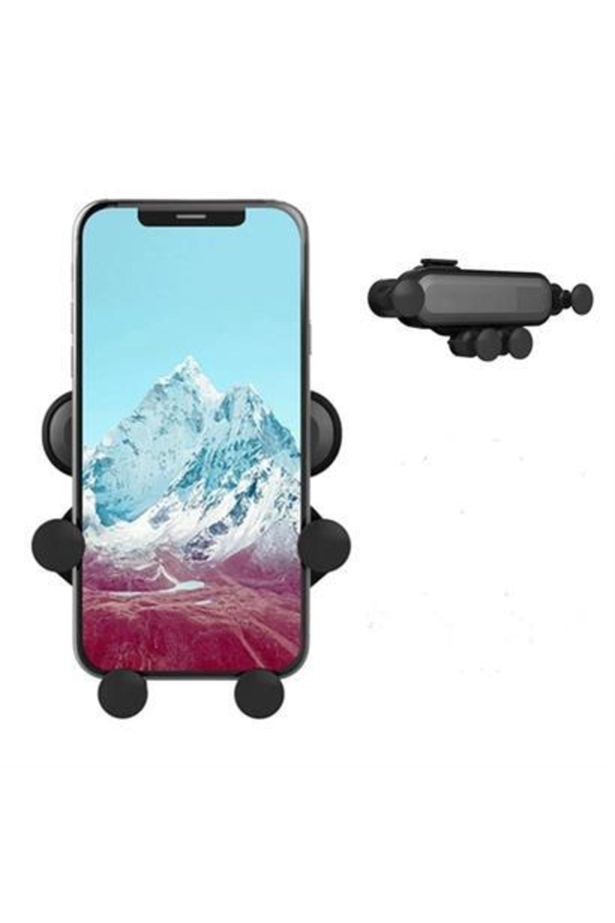 4 Nokta Destekli Araç Içi Cep Telefonu Sabitleyici Tutucu Aparat