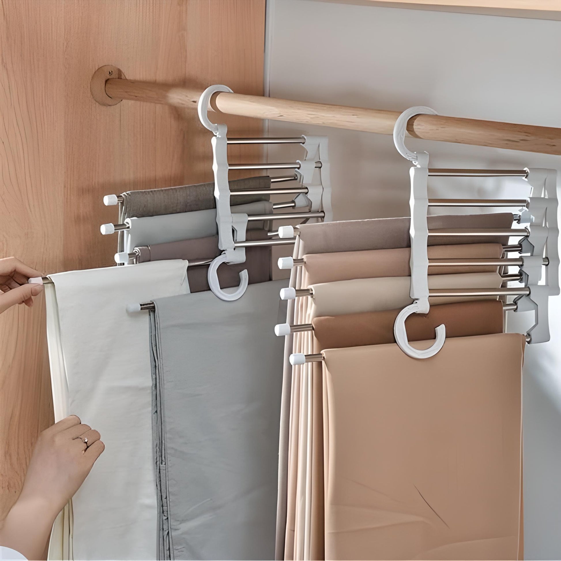 Dolap İçi  Katmanlı Askılık Organizer