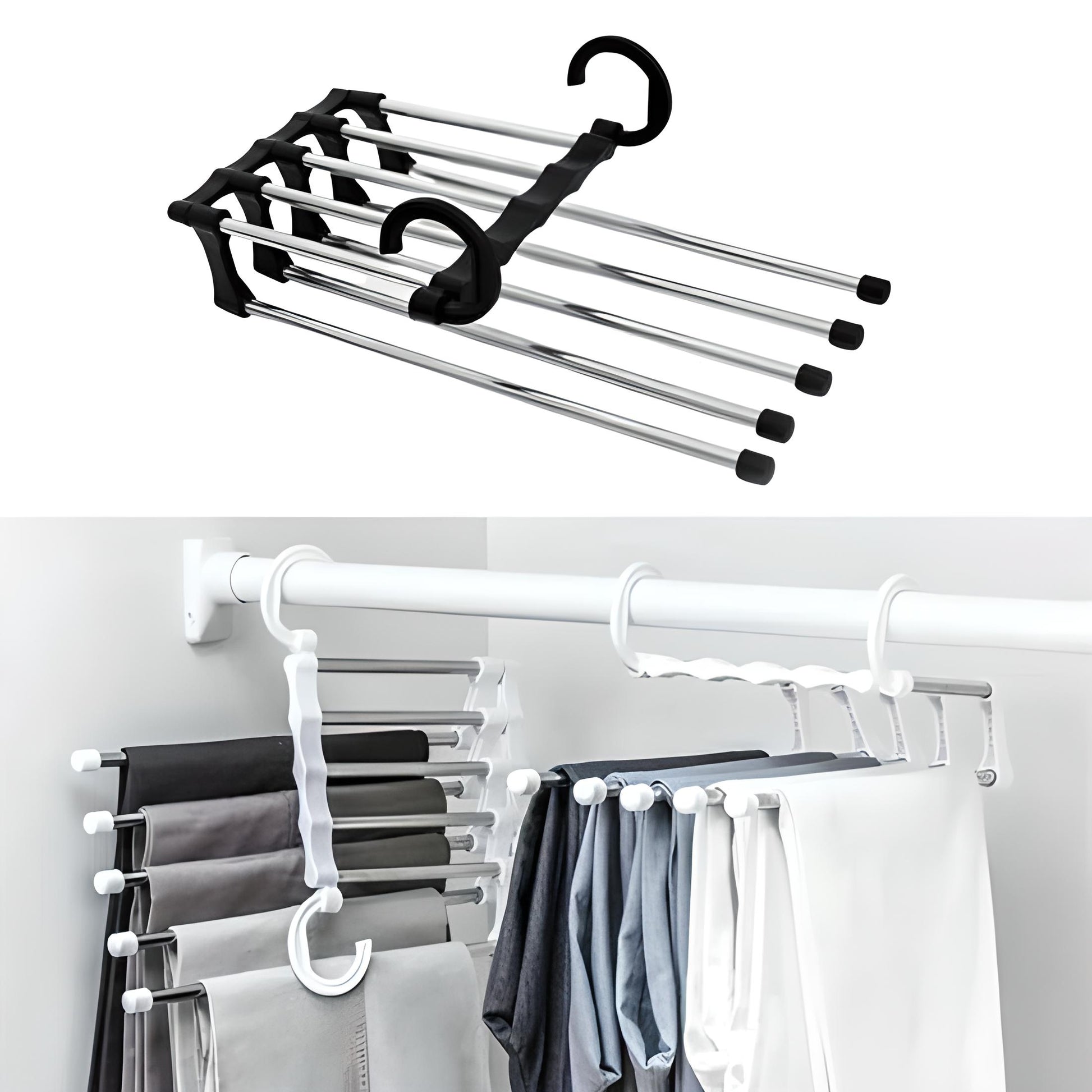 Dolap İçi  Katmanlı Askılık Organizer
