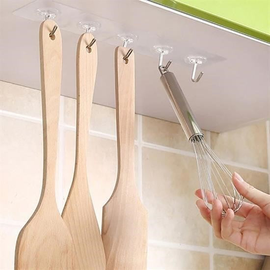 Suya Dayanıklı Şeffaf Askı 5li Set